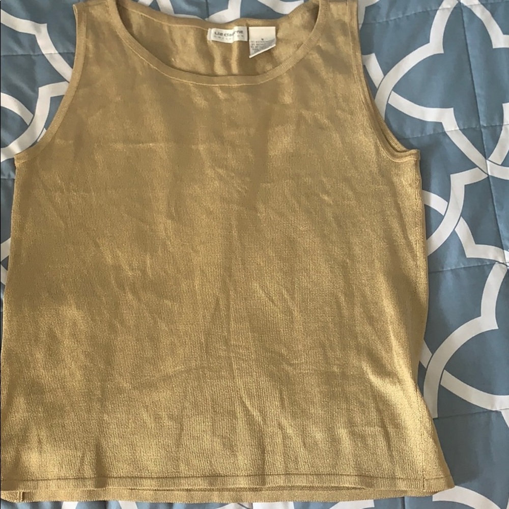 Gold shirt